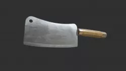 Cleaver Knife Clean