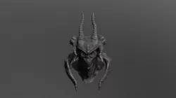 Demon Skeleton BUst