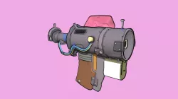Future Hand-Made Gun ( Stylized )