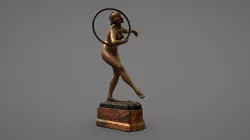 Girl with a Hoop