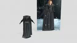 GOT Medieval Cape Top Coat Skirt Gloves Outfit