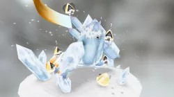 Hand Painted Regice: Guardian of the Mountain