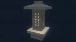Lantern statue