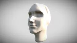 Male Face Sculpt (Part 1)