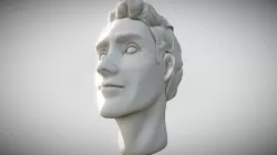 Male Face Sculpt (Part 2)