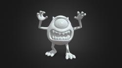 Free STL file Bob Razowski (Monster & Co.) 👹・3D printer design to  download・Cults