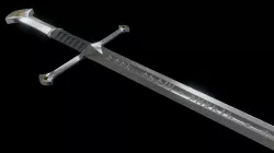 Narsil / Anduril LowPoly