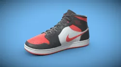 Nike Air Shoe Model (PBR 4K Lowpoly model)