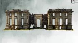 Palatul Micul Trianon - perete estic