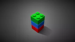 RGB lego cubes