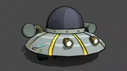Rick's Spaceship - Fan Art