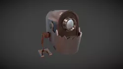 Small Robot with big jaw