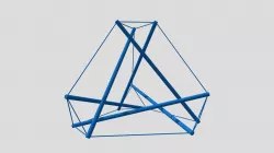 Tensegrity 6- Tetraedro Truncado