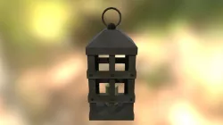 Textured Medieval Lantern