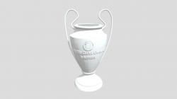 IM PORTACHIAVI CHAMPIONS LEAGUE TROPHY 3D