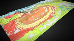3D geological map
