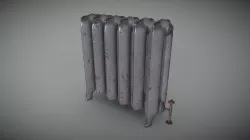 A 19th century radiator model.