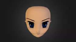anime face