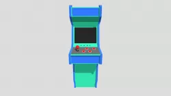 Arcade Machine 3D Model