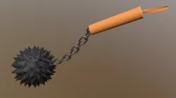 Ball Flail / spiked ball with chain and handle