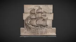 Broomielaw Ship Relief, Glasgow