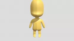 Chibi Type A Chibi Head And Nen Body