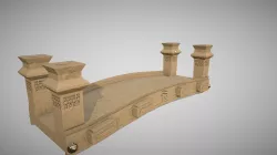 Egyptian fantasy bridge