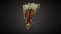 Fantasy decorative shield