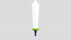 First Blender Model - Sword