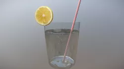 Glass Of Water With Lemon