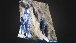 Gorges de l'Arly - Eboulement des Cliets