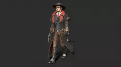Gunslinger In Pose