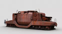 Ironworking Ladle Car (Free Raw Scan)