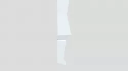 Low Poly Butcher Knife