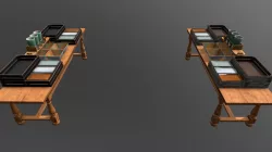 Old Table For Super Box Crates