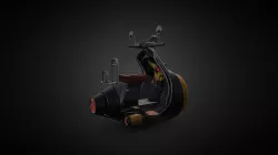 PBR Sci-fi Motorcycle