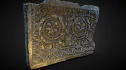 Roman decorated plaque
