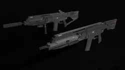 Scifi Assault Rifle L75