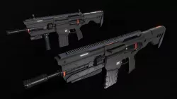 Scifi Assault Rifle OKL 5