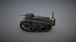steampunk tank Ratten Reich