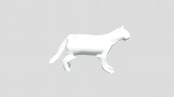 STL Printing file, Geometric Black Panther