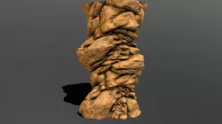 Stylized Cliff