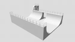 Tony Hawk Half Pipe