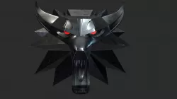 Witcher Wolf Medallion