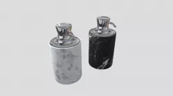 2 Soap Bottles