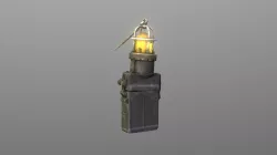 An engine driver/train lamp
