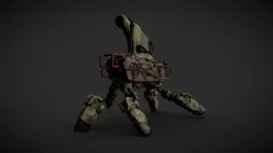 Autonomous Quadruped Radar Heavy