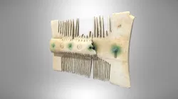 Bone comb from Tyniec