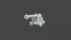 Cannon Low Poly Updated
