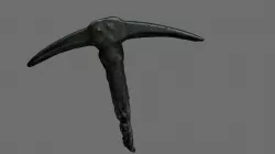 Decorative pickaxe